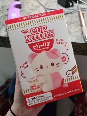 Cup Noodles MiniZ Plush Charm MYSTERY